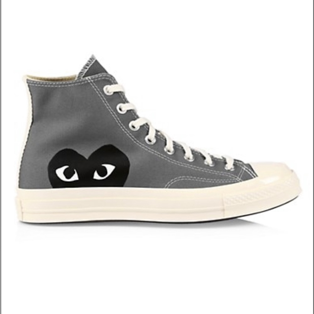 CdG PLAY x Converse Unisex Chuck Taylor All Star Single Heart High-Top Sneakers